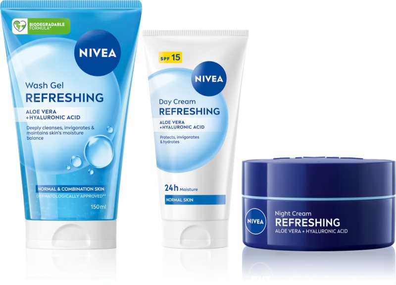 NIVEA Refreshing set pentru o hidratare intensa