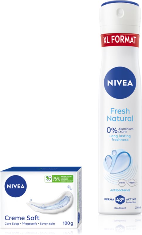 NIVEA Creme Soft set pentru corp