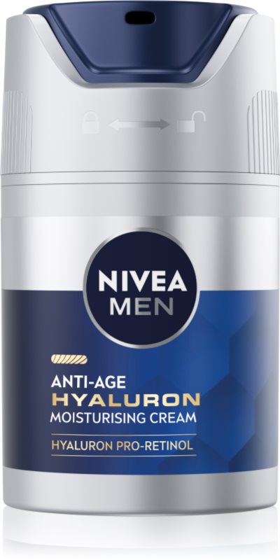 NIVEA MEN Hyaluron cremă hidratantă antirid pentru bărbați 50 ml