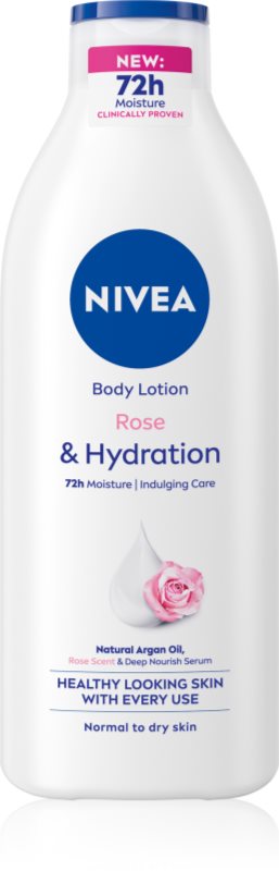 NIVEA Rose Touch loțiune de corp hidratantă 400 ml