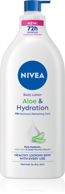NIVEA Aloe & Hydration loțiune de corp hidratantă cu aloe vera 625 ml