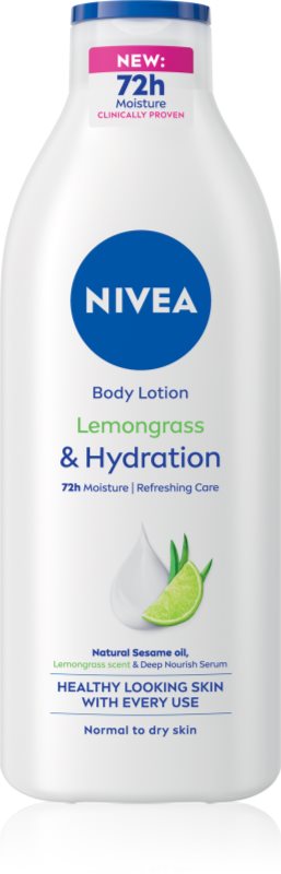 NIVEA Lemongrass loțiune de corp hidratantă 400 ml