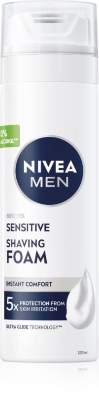 NIVEA MEN Sensitive spumă pentru bărbierit pentru barbati