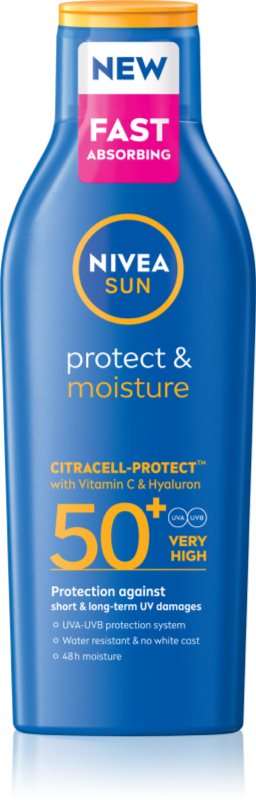 NIVEA SUN Protect & Moisture lotiune hidratanta SPF 50+