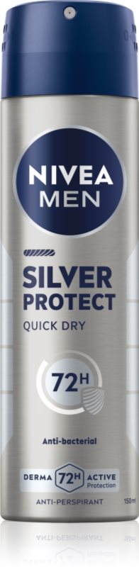 NIVEA MEN Silver Protect spray anti-perspirant 72 ore 150 ml