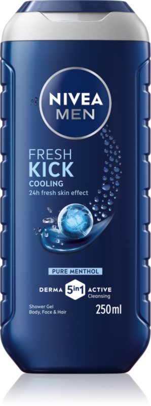 NIVEA MEN Fresh Kick gel de duș pentru barbati 250 ml
