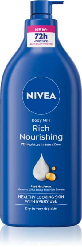 NIVEA Body Milk lotiune de corp hranitoare 625 ml