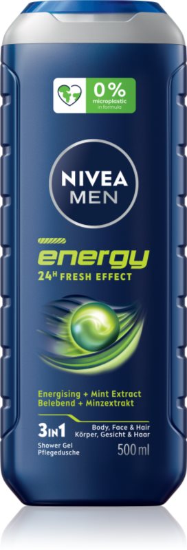NIVEA MEN Energy gel de duș pentru barbati