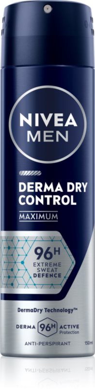 NIVEA MEN Derma Dry Control spray anti-perspirant 150 ml