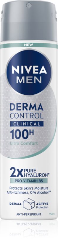 NIVEA MEN Derma Dry Control spray anti-perspirant 150 ml