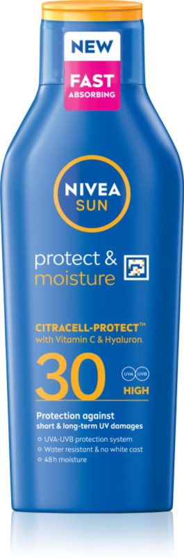 NIVEA SUN Protect & Moisture lotiune hidratanta SPF 30 400 ml