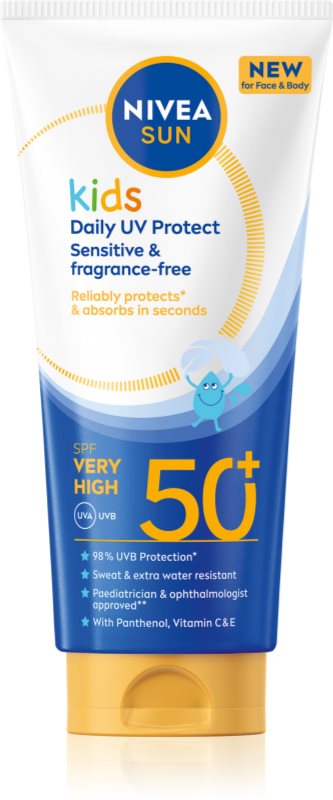 NIVEA SUN Kids lotiune pentru bronzat pentru copii SPF 50+ 100 ml