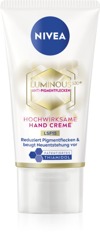 NIVEA Cellular Luminous 630 crema de maini impotriva petelor SPF 15 50 ml