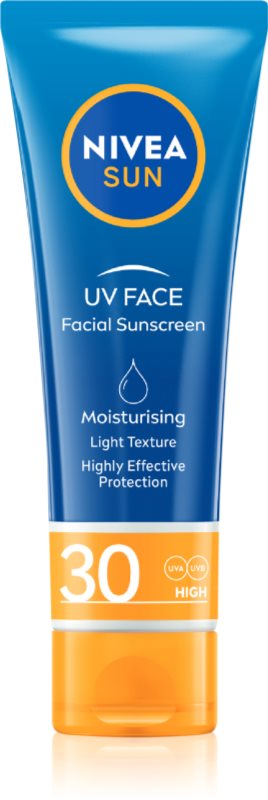 NIVEA SUN crema de fata hidratanta plaja SPF 30 50 ml