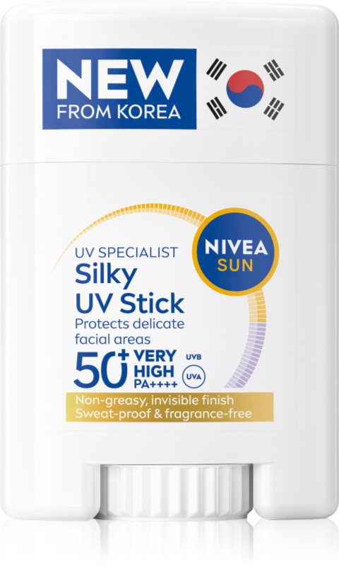 NIVEA SUN Silky UV Stick baton cu protectie solara SPF 50+ 15 g