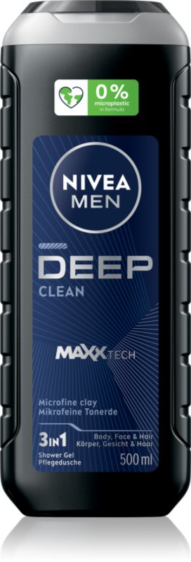 NIVEA MEN Deep Gel de duș pentru bărbați