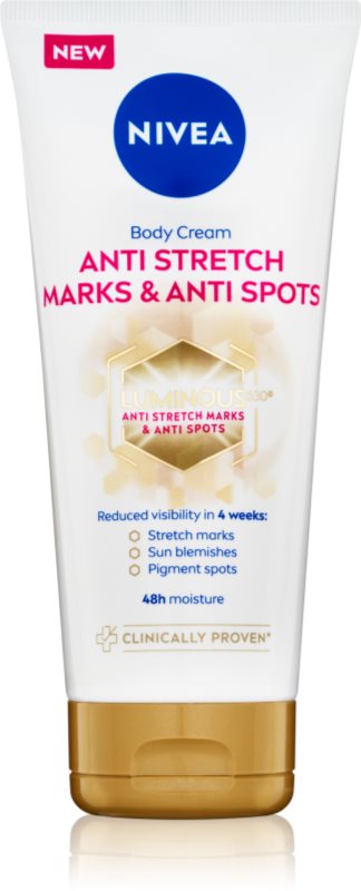 NIVEA Luminous 630 crema de corp nutritiva impotriva vergeturilor 200 ml