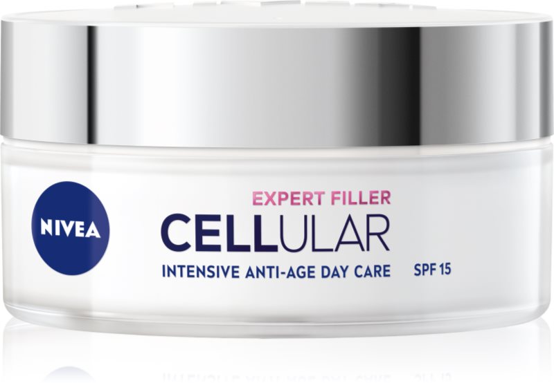 NIVEA Hyaluron Cellular Filler crema de zi pentru fermitate SPF 15 50 ml