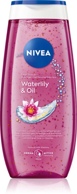 NIVEA Waterlily & Oil gel de dus revigorant 250 ml