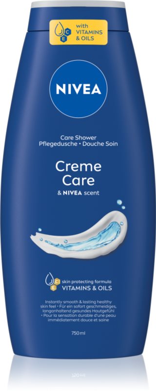 NIVEA Creme Care gel calmant pentru dus maxi 750 ml