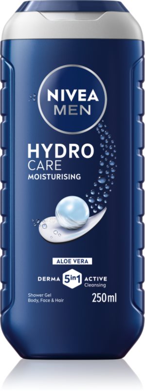NIVEA MEN Hydrocare gel de duș pe fata , corp si par 250 ml
