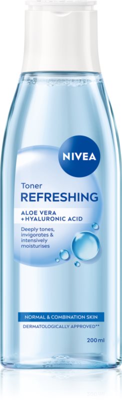 NIVEA Face Cleansing apa pentru curatarea tenului pentru piele normală și mixtă 200 ml