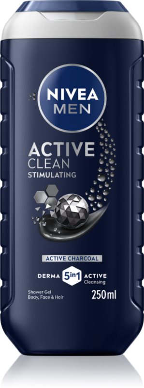 NIVEA MEN Active Clean gel de duș pentru barbati