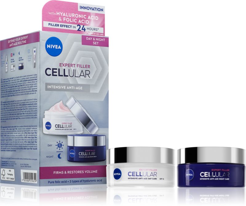 NIVEA Cellular Expert Filler ambalaj economic pentru strălucirea și netezirea pielii