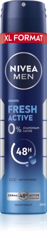 NIVEA MEN Fresh Active deodorant spray pentru barbati 200 ml