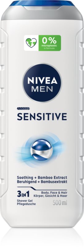 NIVEA MEN Sensitive gel de duș pentru barbati