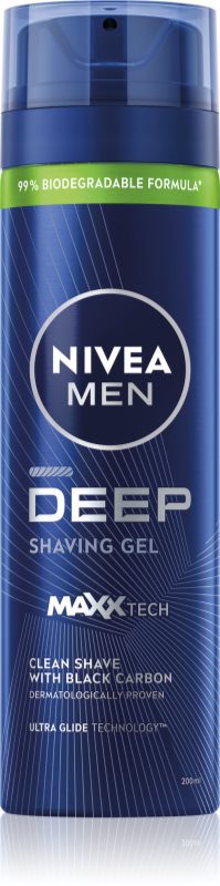 NIVEA MEN Deep gel pentru bărbierit pentru barbati 200 ml