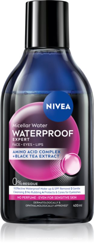 NIVEA Micellar Waterproof apa micelara 2 in 1 400 ml