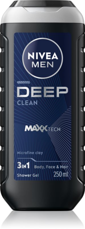 NIVEA MEN Deep Gel de duș pentru bărbați