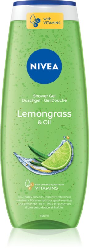 NIVEA Lemongrass & Oil gel de dus revigorant