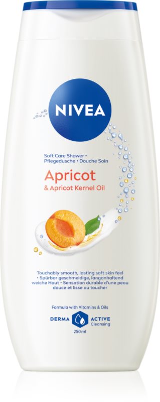 NIVEA Apricot & Apricot Seed Oil gel calmant pentru dus