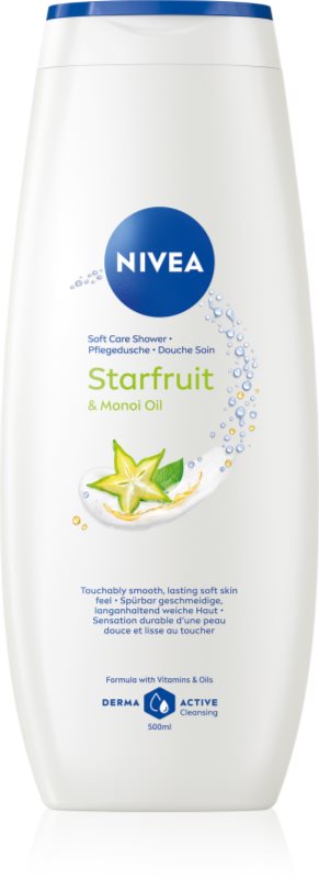NIVEA Care Shower Star Fruit & Monoi Oil gel de dus hidratant 500 ml