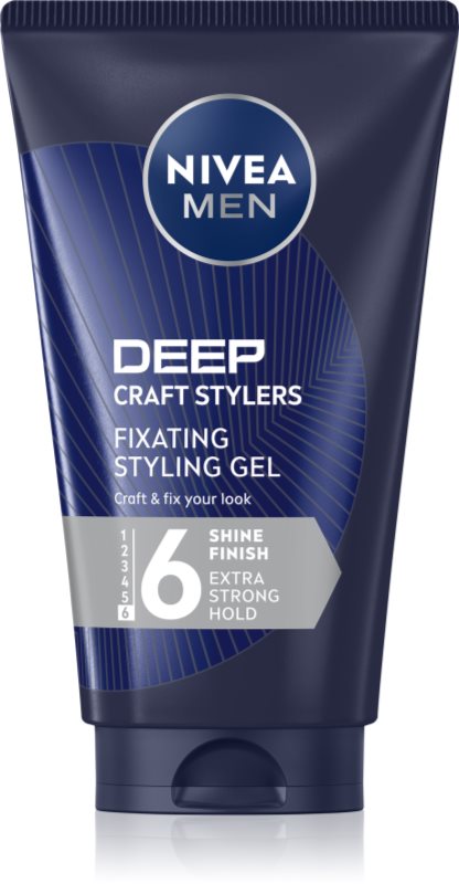 NIVEA MEN Craft Stylers gel de par pentru par neted si stralucitor 150 ml
