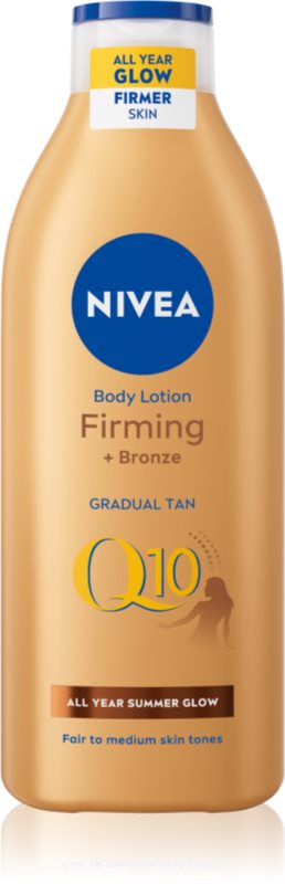 NIVEA Q10 Firming + Bronze lotiune nuantatoare cu efect de întărire 400 ml