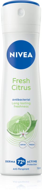 NIVEA Fresh Citrus spray anti-perspirant 72 ore 150 ml