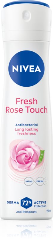 NIVEA Rose Touch spray anti-perspirant pentru femei 150 ml