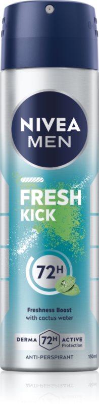 NIVEA MEN Fresh Kick spray anti-perspirant 48 de ore 150 ml