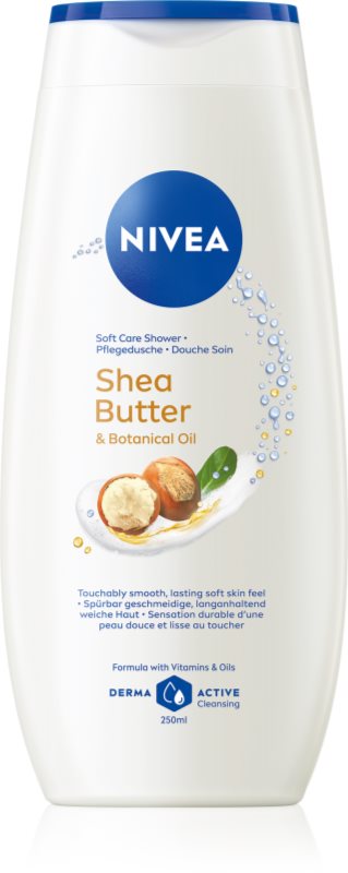 NIVEA Shea Butter & Botanical Oil gel cremos pentru dus 250 ml