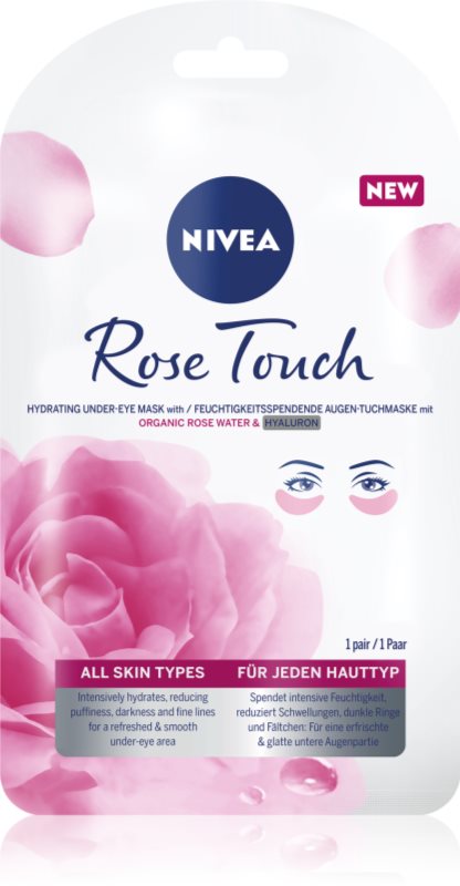 NIVEA Rose Touch masca pentru ochi 1 buc