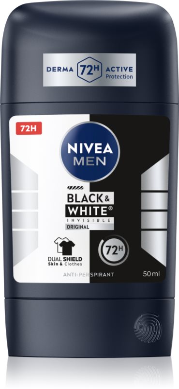 NIVEA MEN Black & White Invisible Original antiperspirant puternic pentru barbati 50 ml