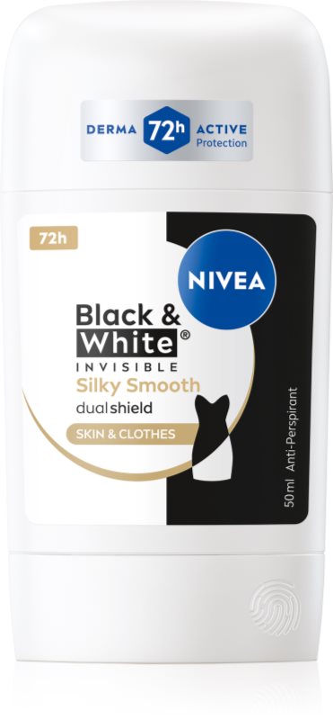 NIVEA Black & White Invisible Silky Smooth antiperspirant puternic 50 ml
