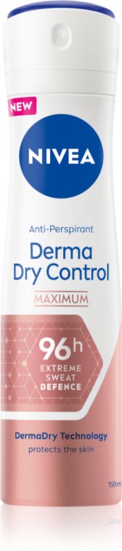 NIVEA Derma Dry Control spray anti-perspirant 150 ml