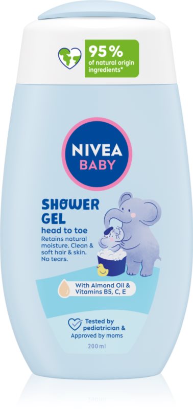 NIVEA BABY gel de dus pentru corp si par