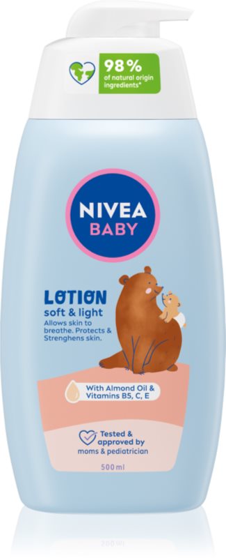 NIVEA BABY loțiune de corp hidratantă 500 ml