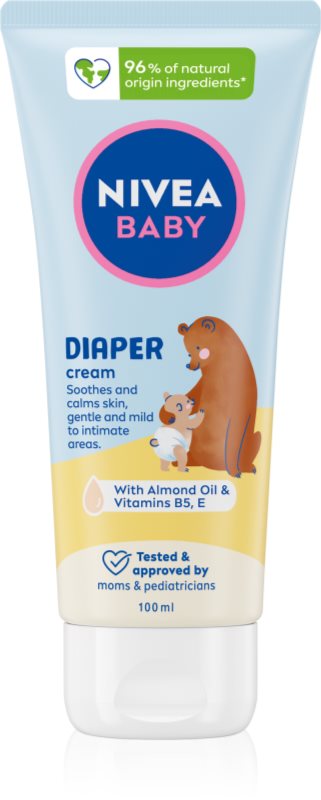 NIVEA BABY cremă protectoare pentru îngrijirea zilnică a fundulețului 100 ml
