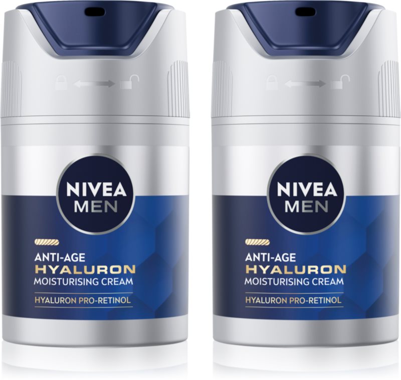 NIVEA MEN Hyaluron Pro-Retinol crema anti-rid ambalaj economic pentru bărbați